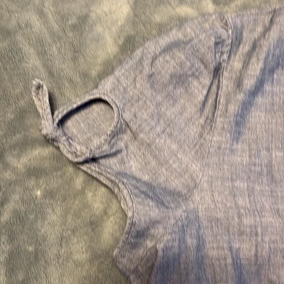 J. Crew chambray ruffle dress - Picture 6 of 9